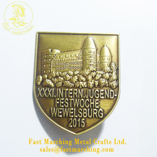 Custom Factory Price 3D Metal Reflective Badges Manufacturer in Mumbai