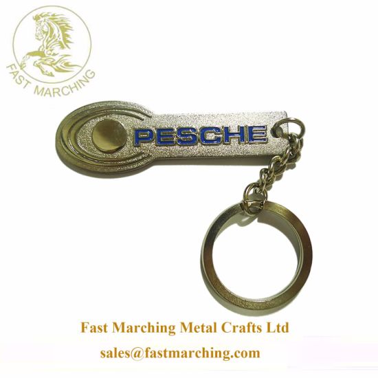 Wholesale Custom Metal Floating Double Sided Cool Keychain Accessories